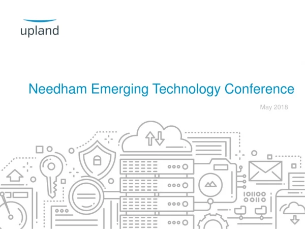 Needham Emerging Technology Conference