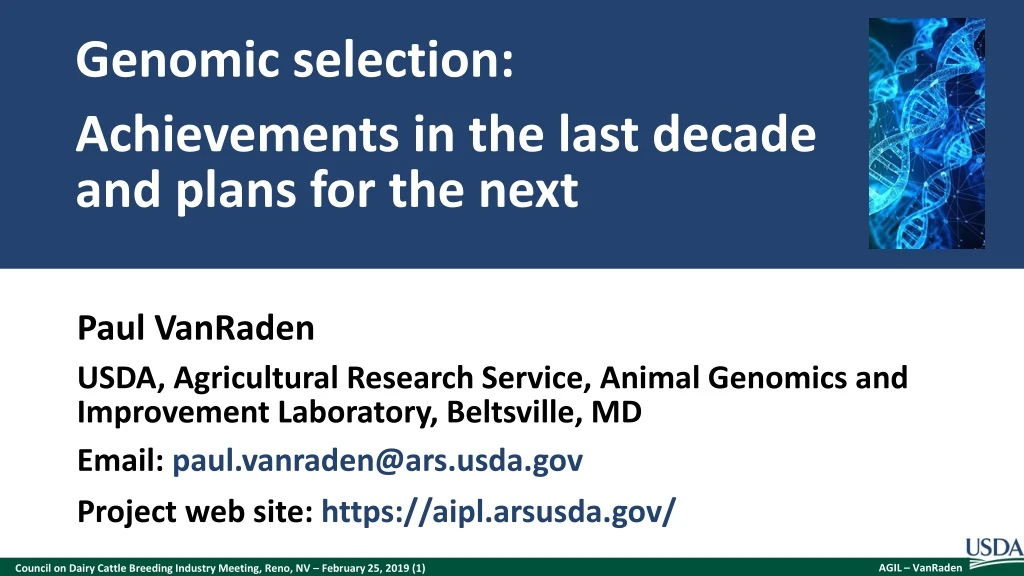genomic selection achievements in the last decade
