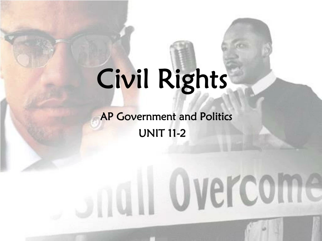 civil rights ap government and politics unit 11 2