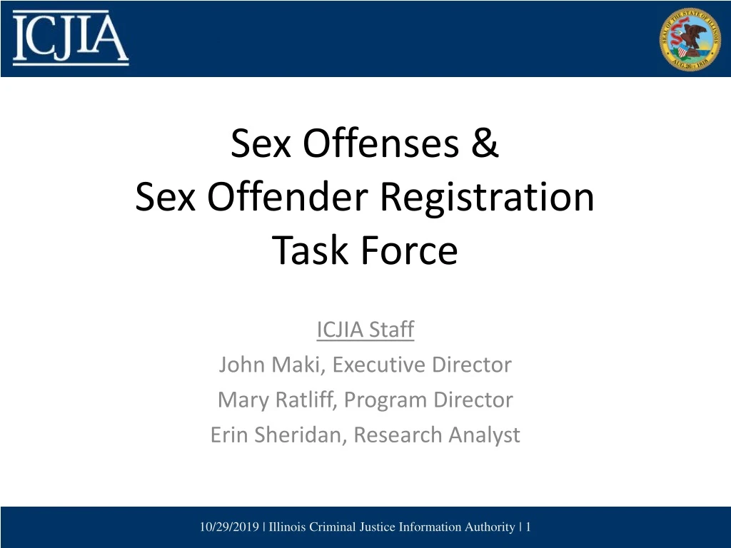 sex offenses sex offender registration task force