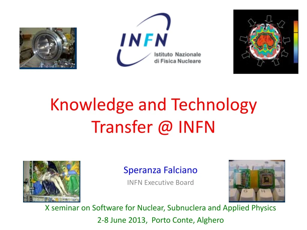 knowledge and technology transfer @ infn