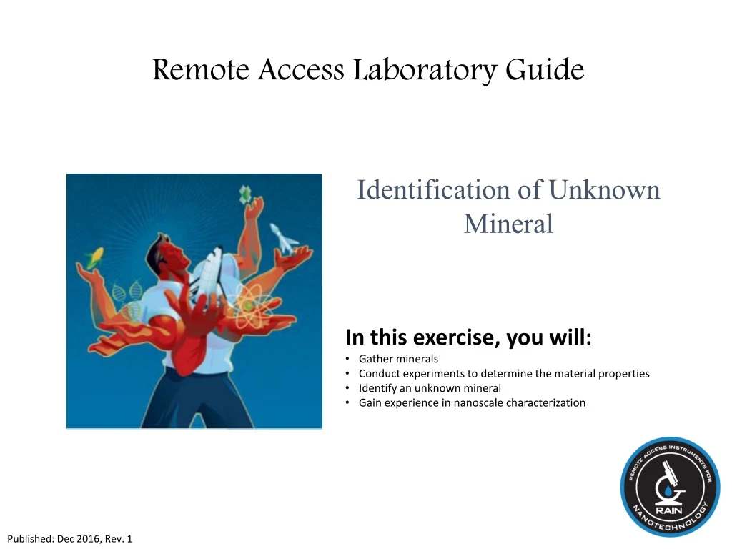 remote access laboratory guide