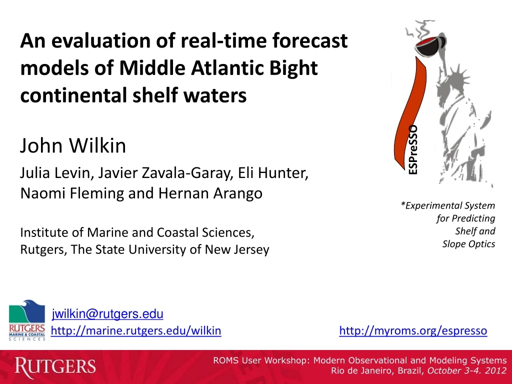 an evaluation of real time forecast models