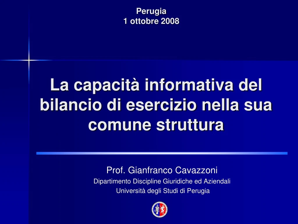 la capacit informativa del bilancio di esercizio nella sua comune struttura