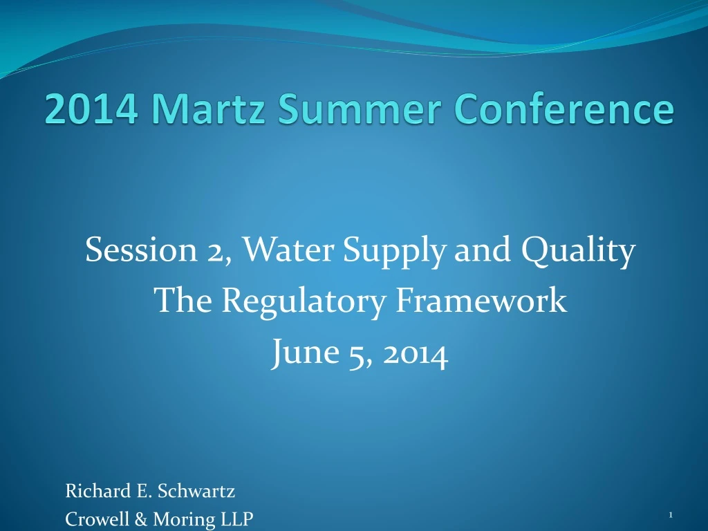 2014 martz summer conference