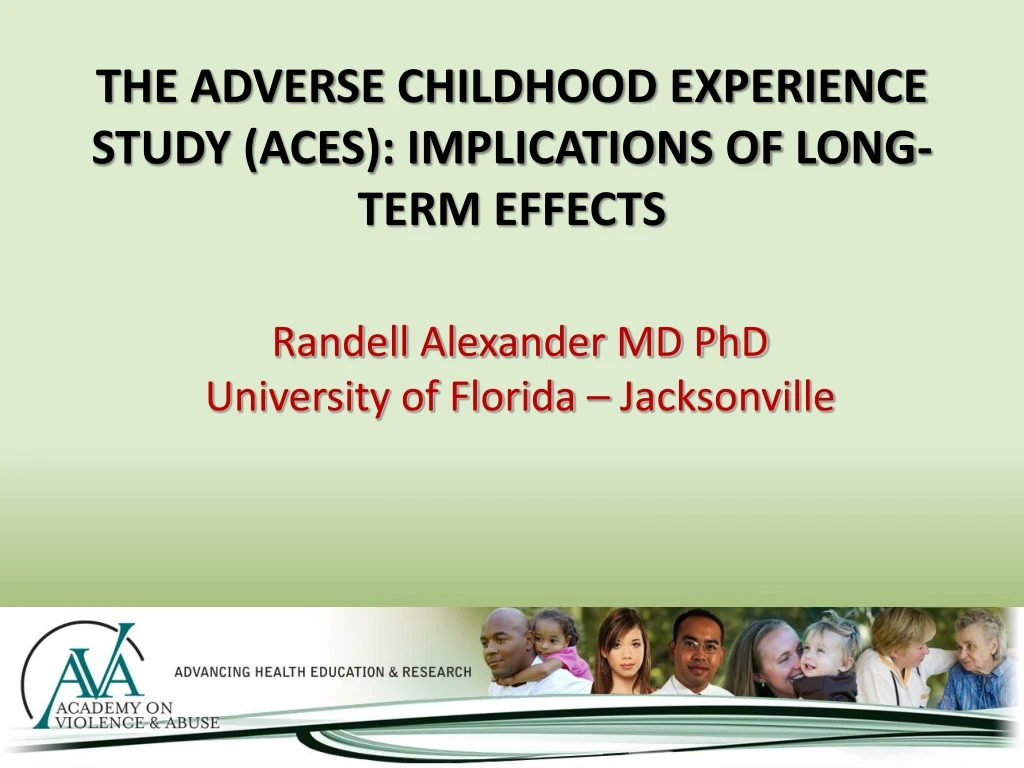 the adverse childhood experience study aces implications of long term effects