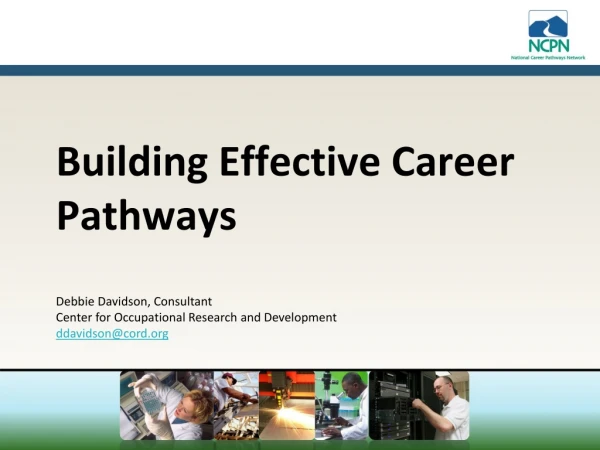 Building Effective Career Pathways