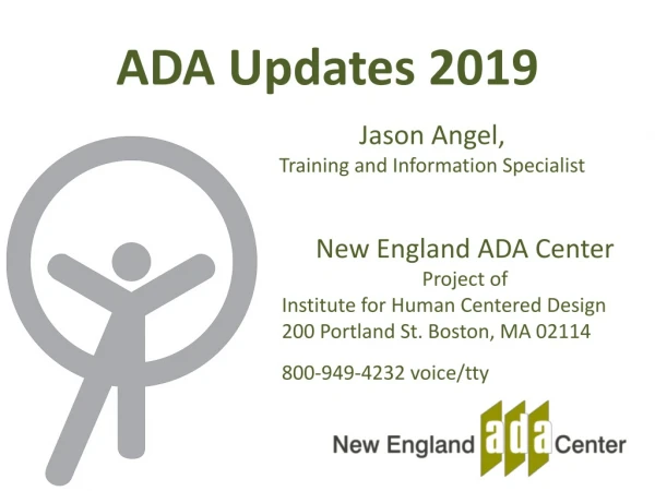 ADA Updates 2019