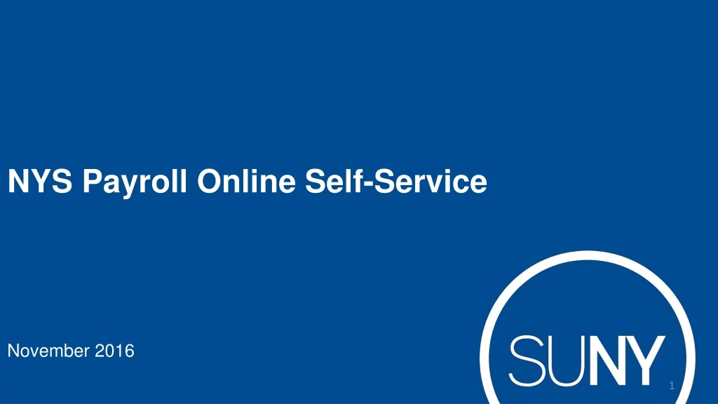 nys payroll online self service