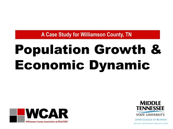 Population Growth &amp; Economic Dynamic