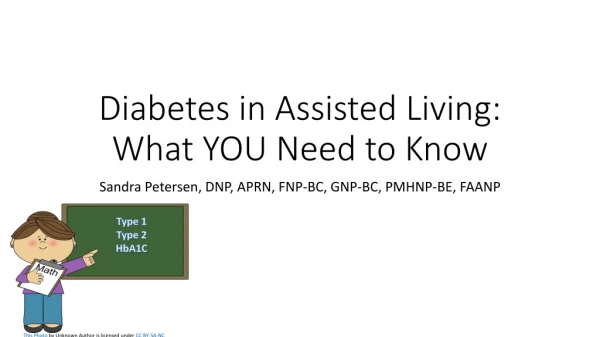 Diabetes in Assisted Living: What YOU Need to Know