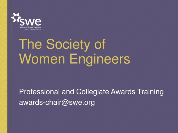 The Society of Women Engineers