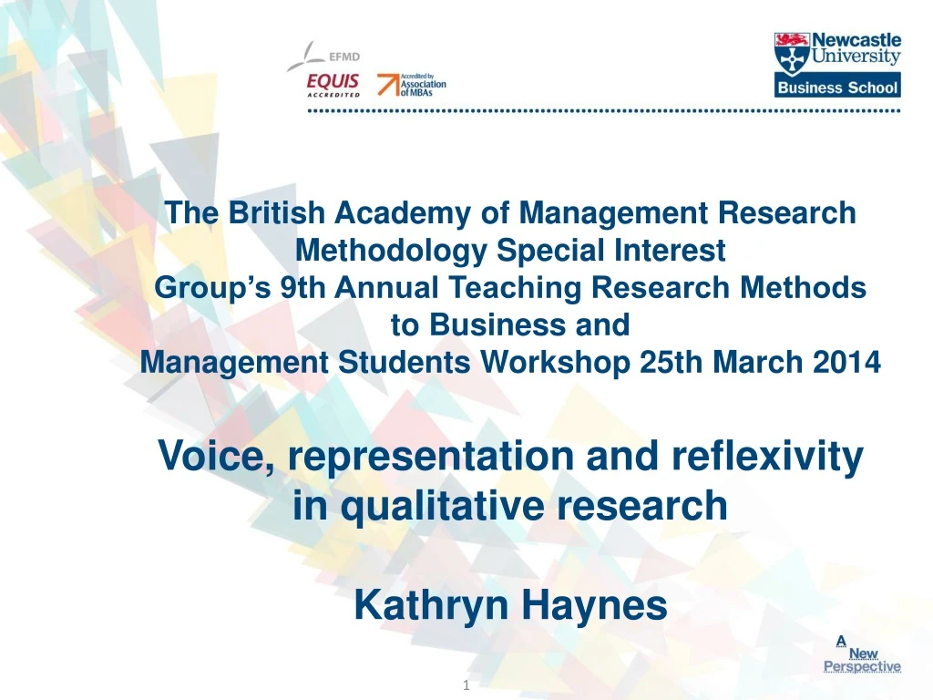 the british academy of management research