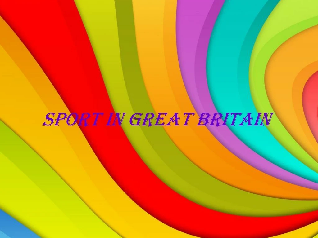 sport in great britain