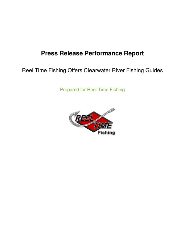 Clearwater River Fishing Guides