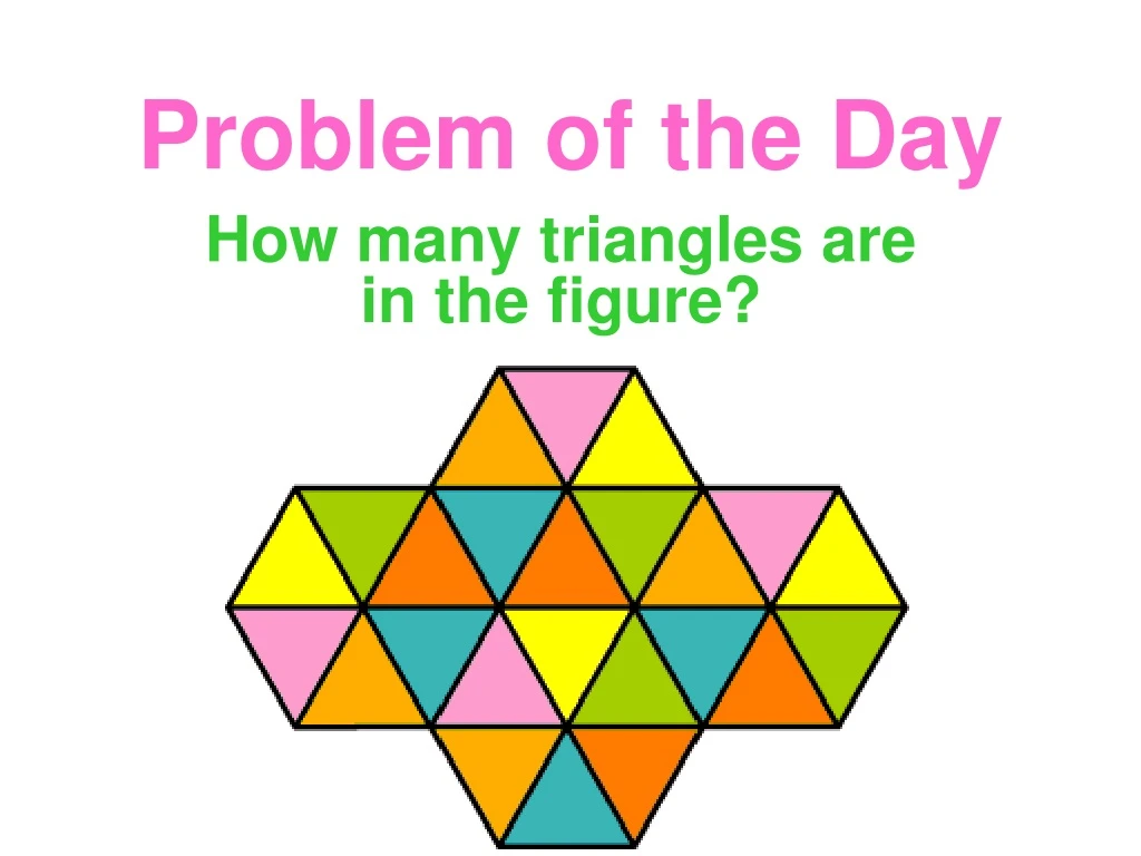 problem of the day