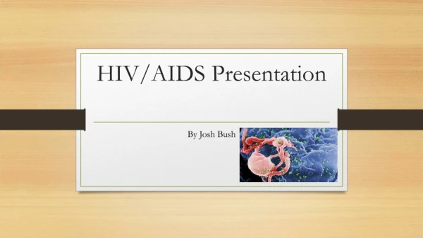 HIV/AIDS Presentation