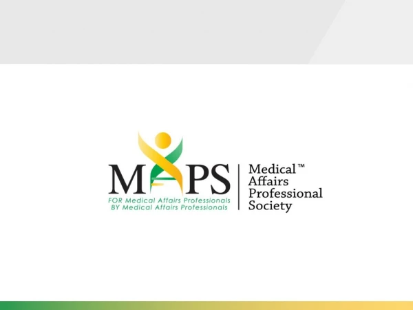 MAPS Medical Affairs Strategic Planning Guide Guidance Document