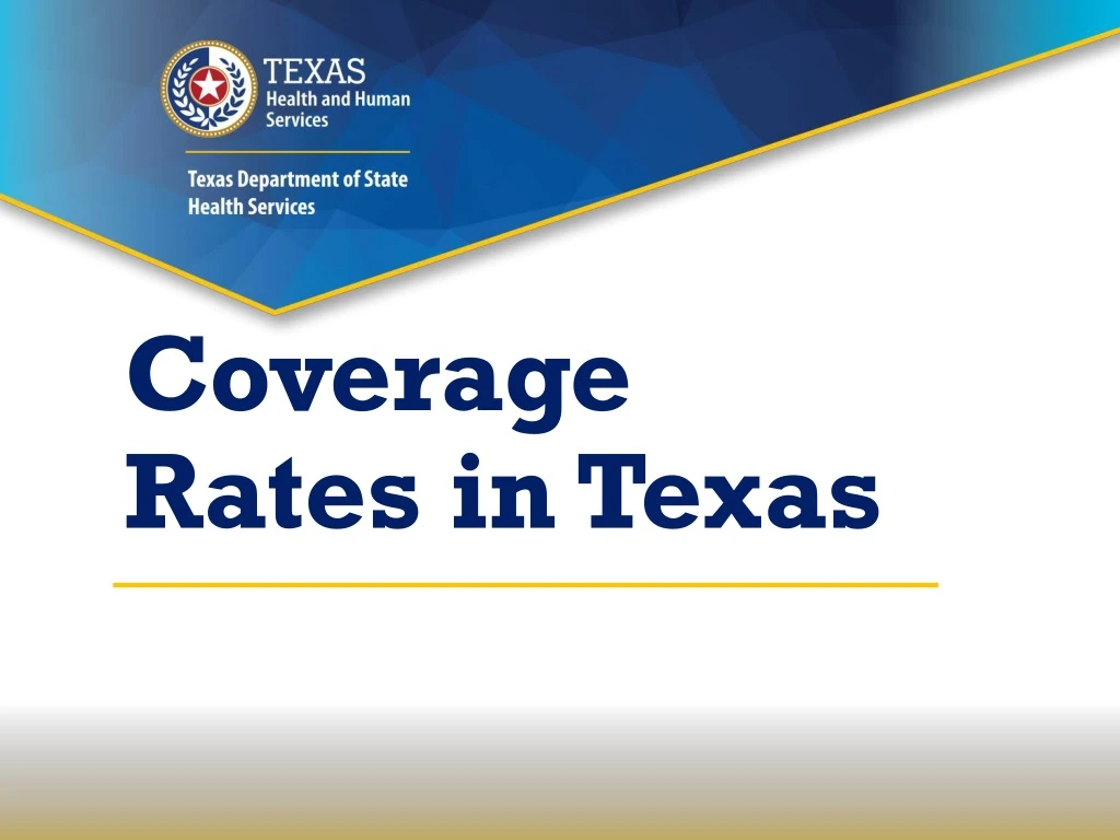 coverage rates in texas