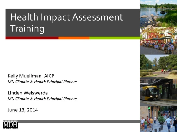 Health Impact Assessment Training