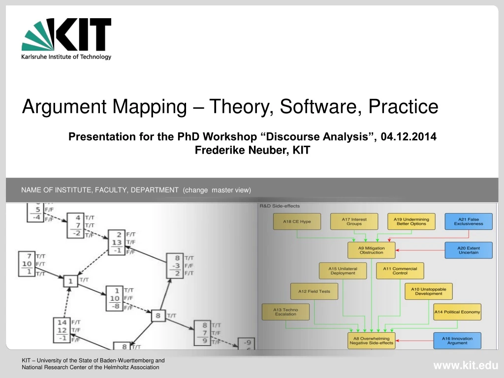 argument mapping theory software practice
