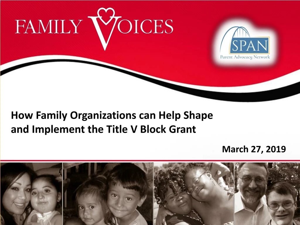 how family organizations can help shape