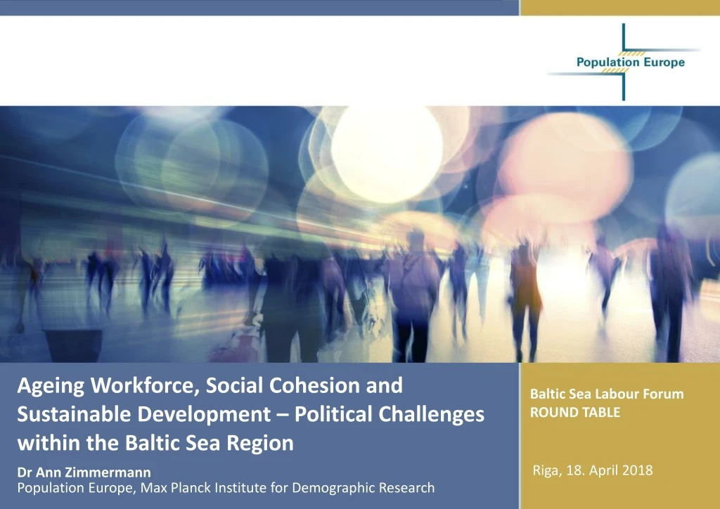 ageing workforce social cohesion and sustainable