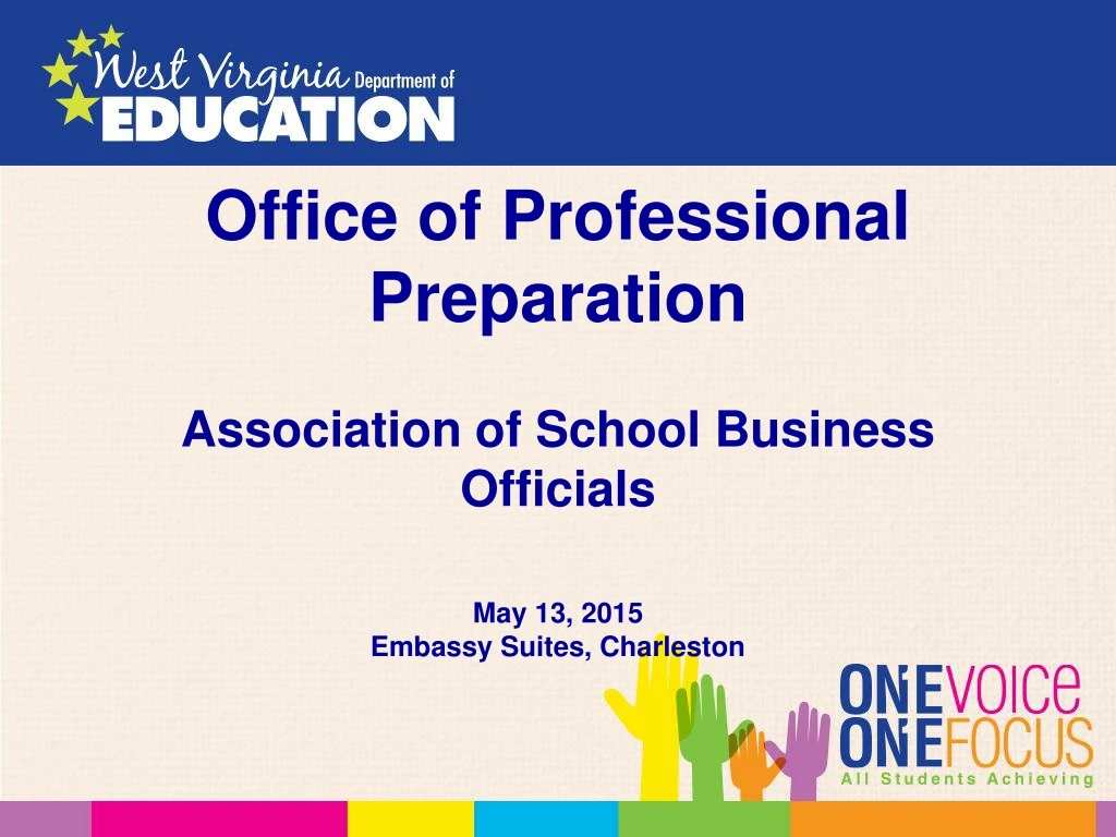 office of professional preparation