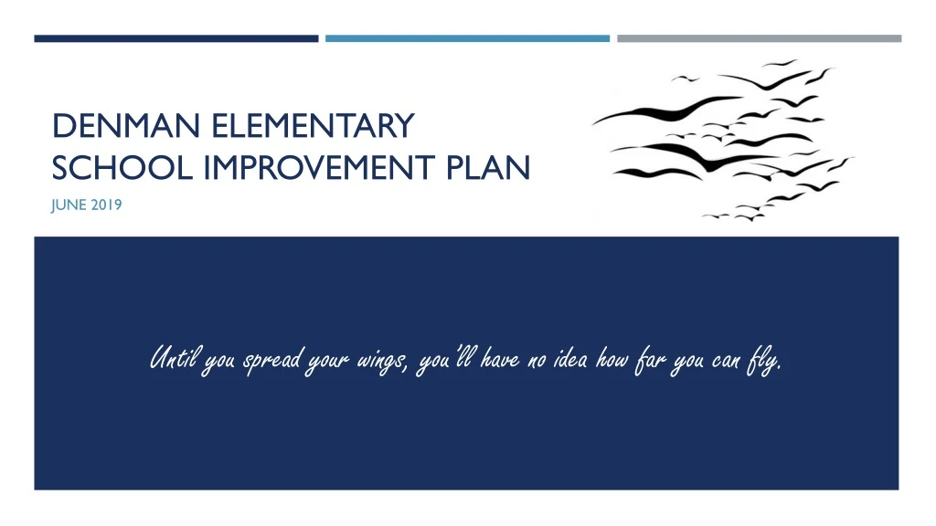 denman elementary school improvement plan