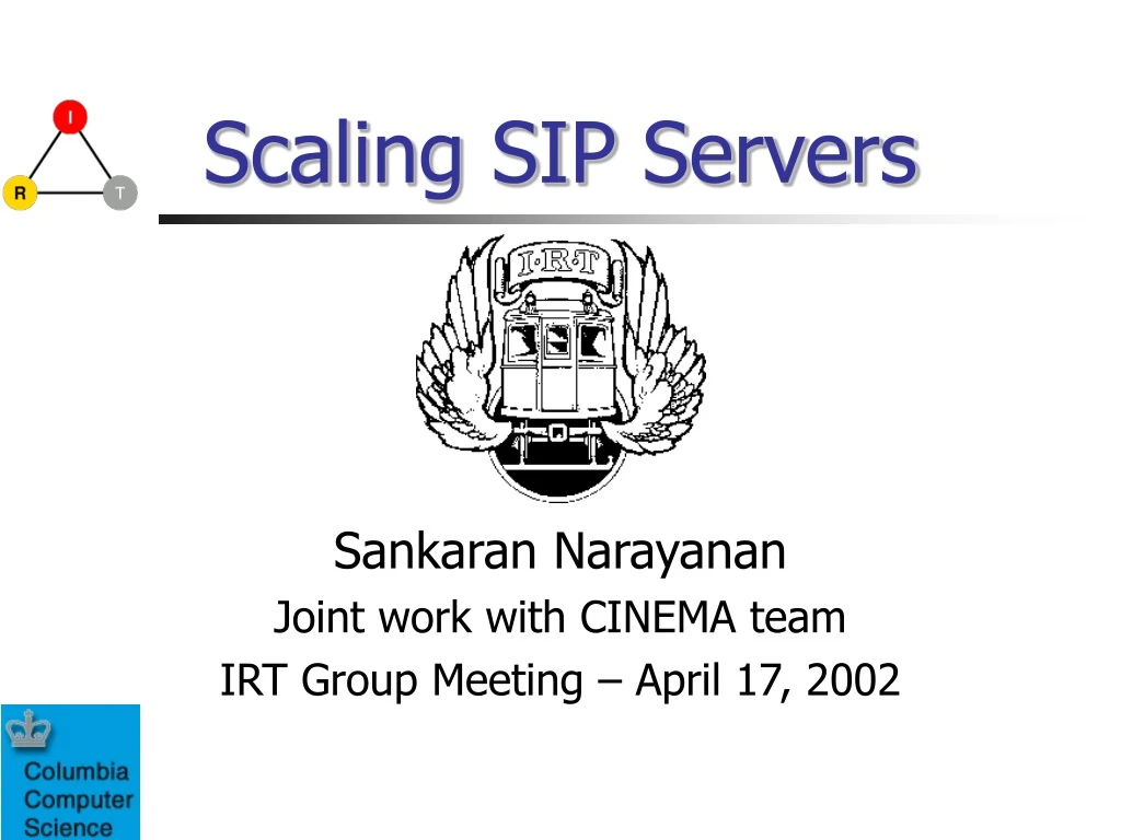 scaling sip servers