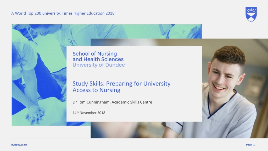 study skills preparing for university access to nursing