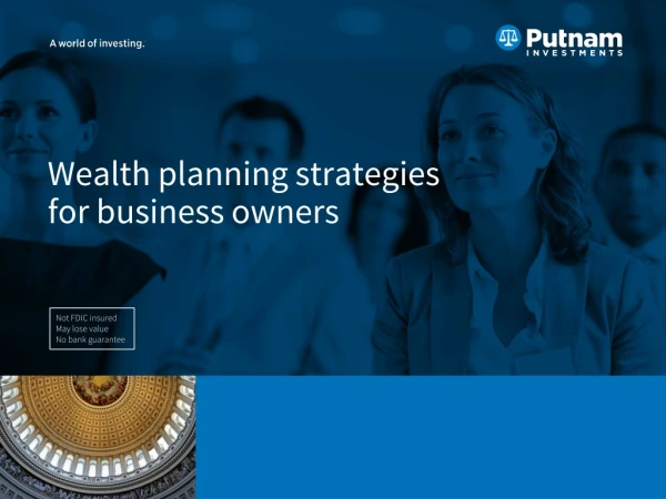 Wealth planning strategies for business owners