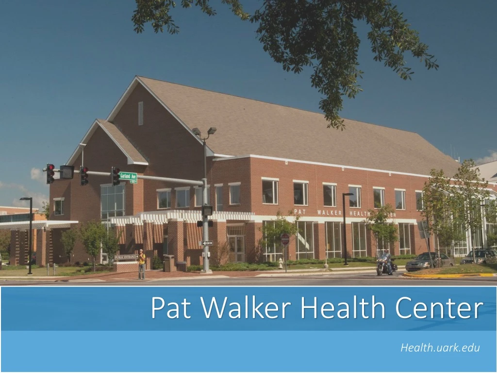 pat walker health center