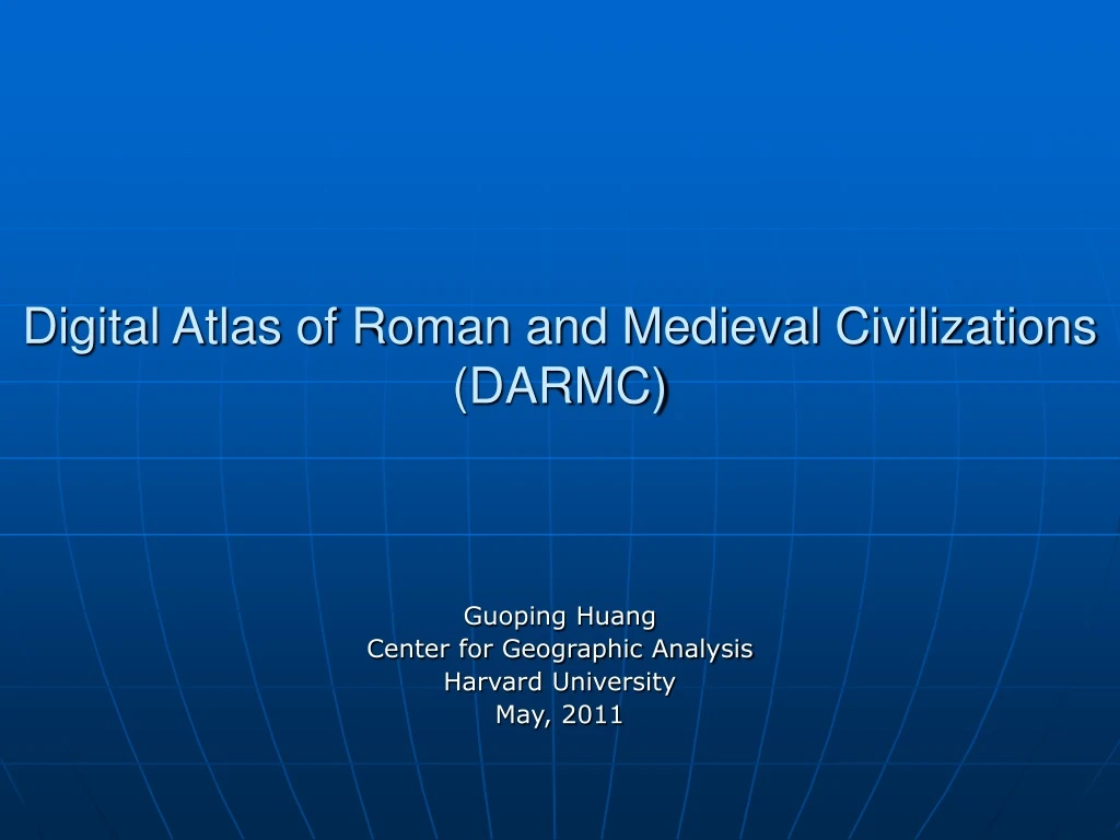 digital atlas of roman and medieval civilizations darmc