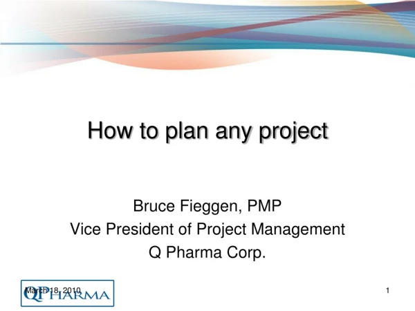 How to plan any project