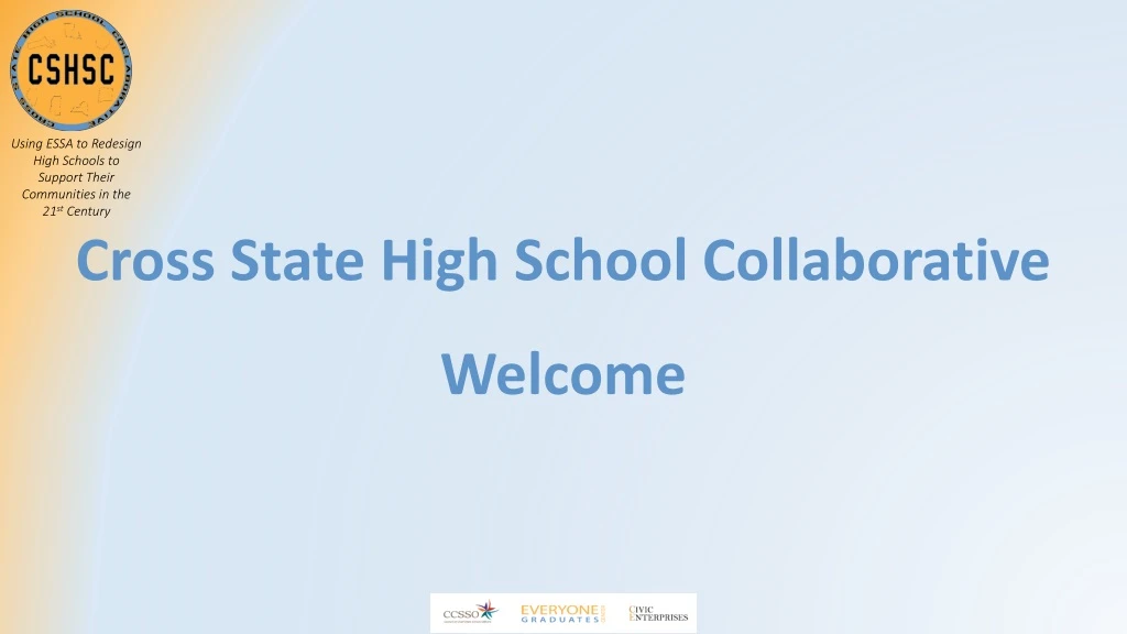 cross state high school collaborative welcome