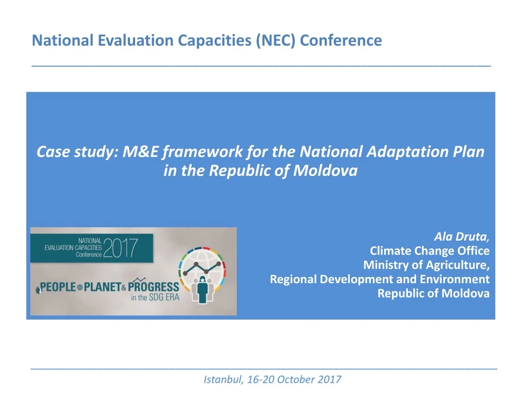 national evaluation capacities nec conference