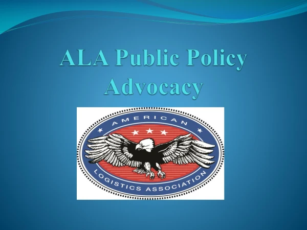 ALA Public Policy Advocacy