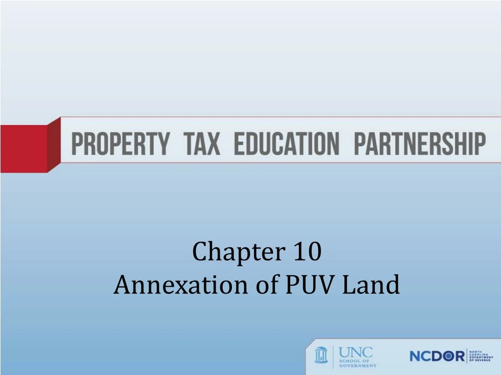 chapter 10 annexation of puv land