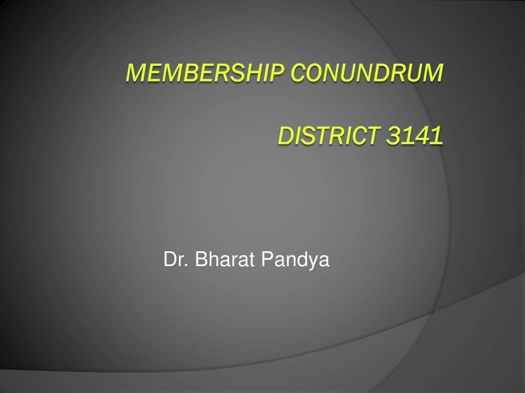 dr bharat pandya