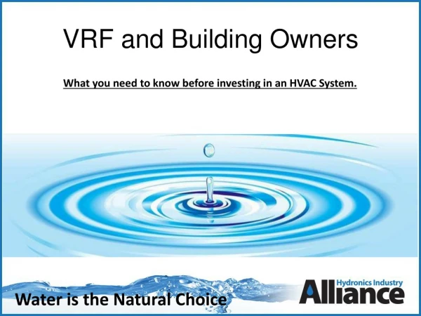VRF and Building Owners