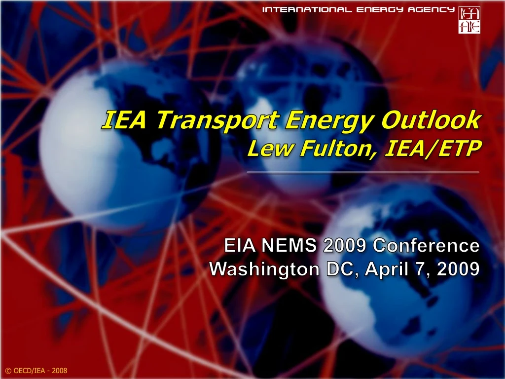 iea transport energy outlook lew fulton iea etp