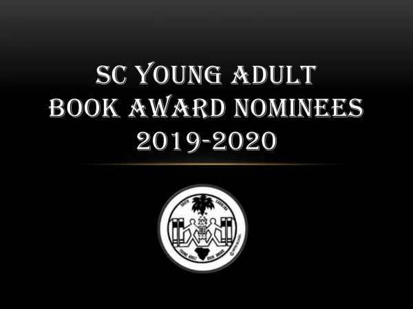 SC Young adult book award nominees 2019-2020