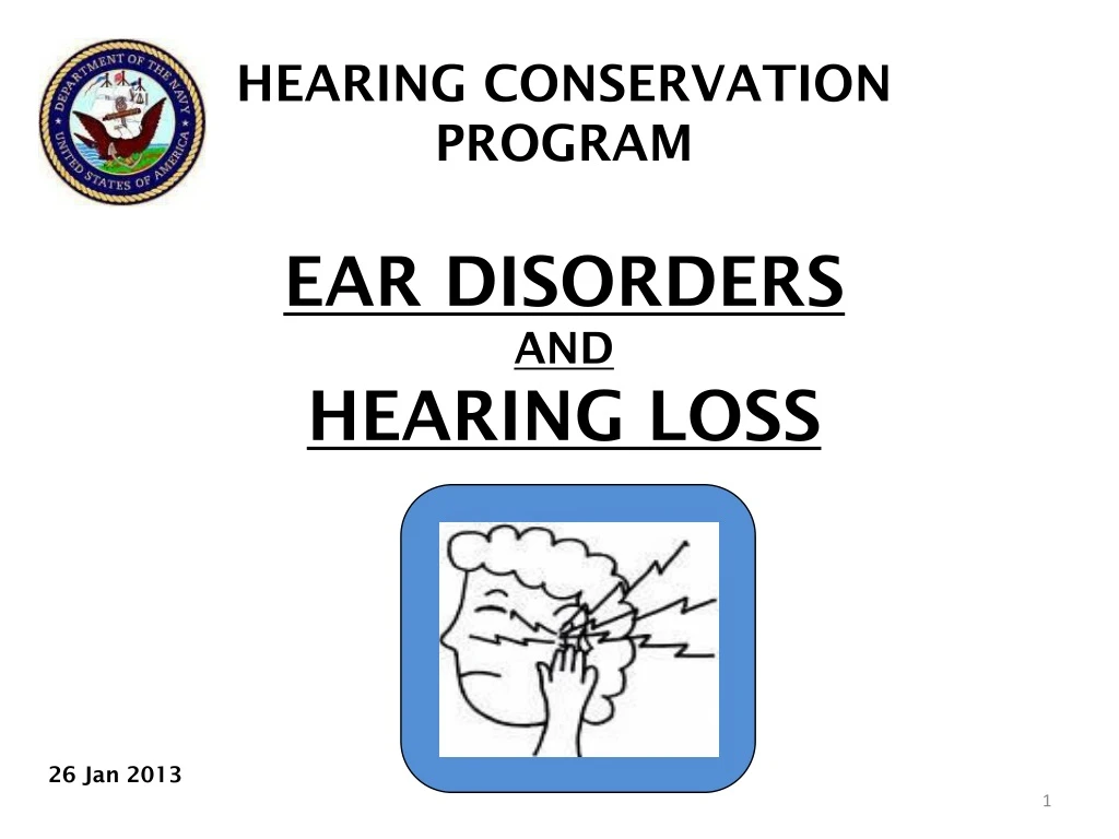 hearing conservation program ear disorders