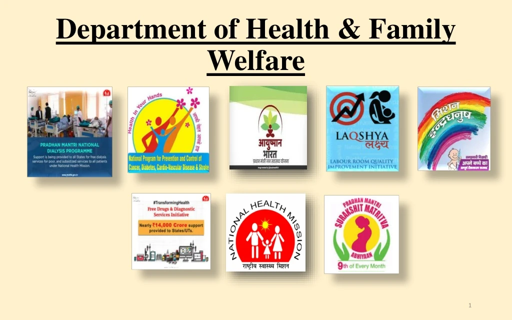 department of health family welfare