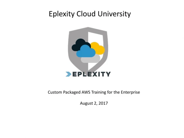 Eplexity Cloud University