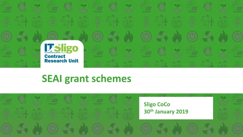 seai grant schemes