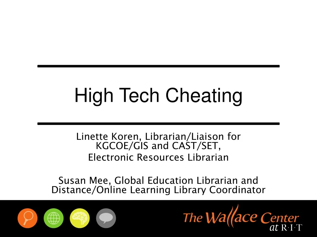 high tech cheating