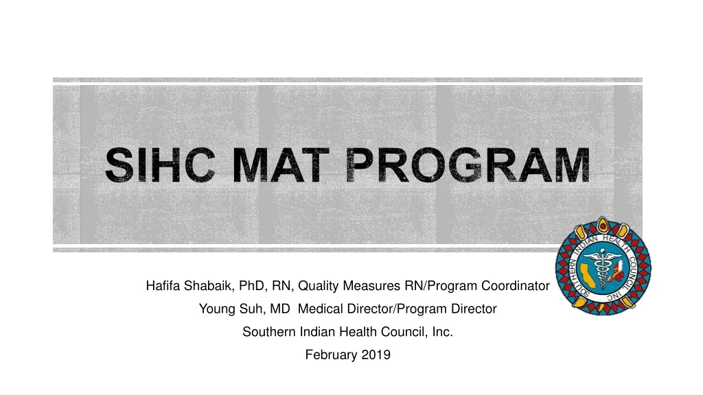 sihc mat program