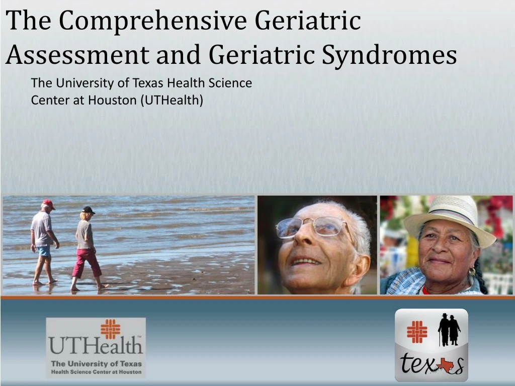 the comprehensive geriatric assessment